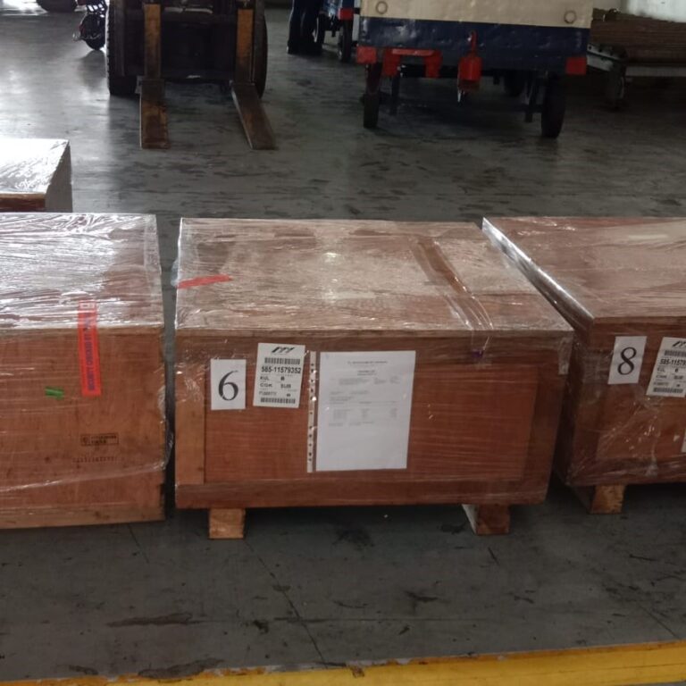 Boxes of fuel injection pump sent to KL by Air Service
